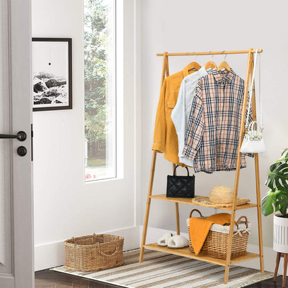Bamboo Clothing Rack
