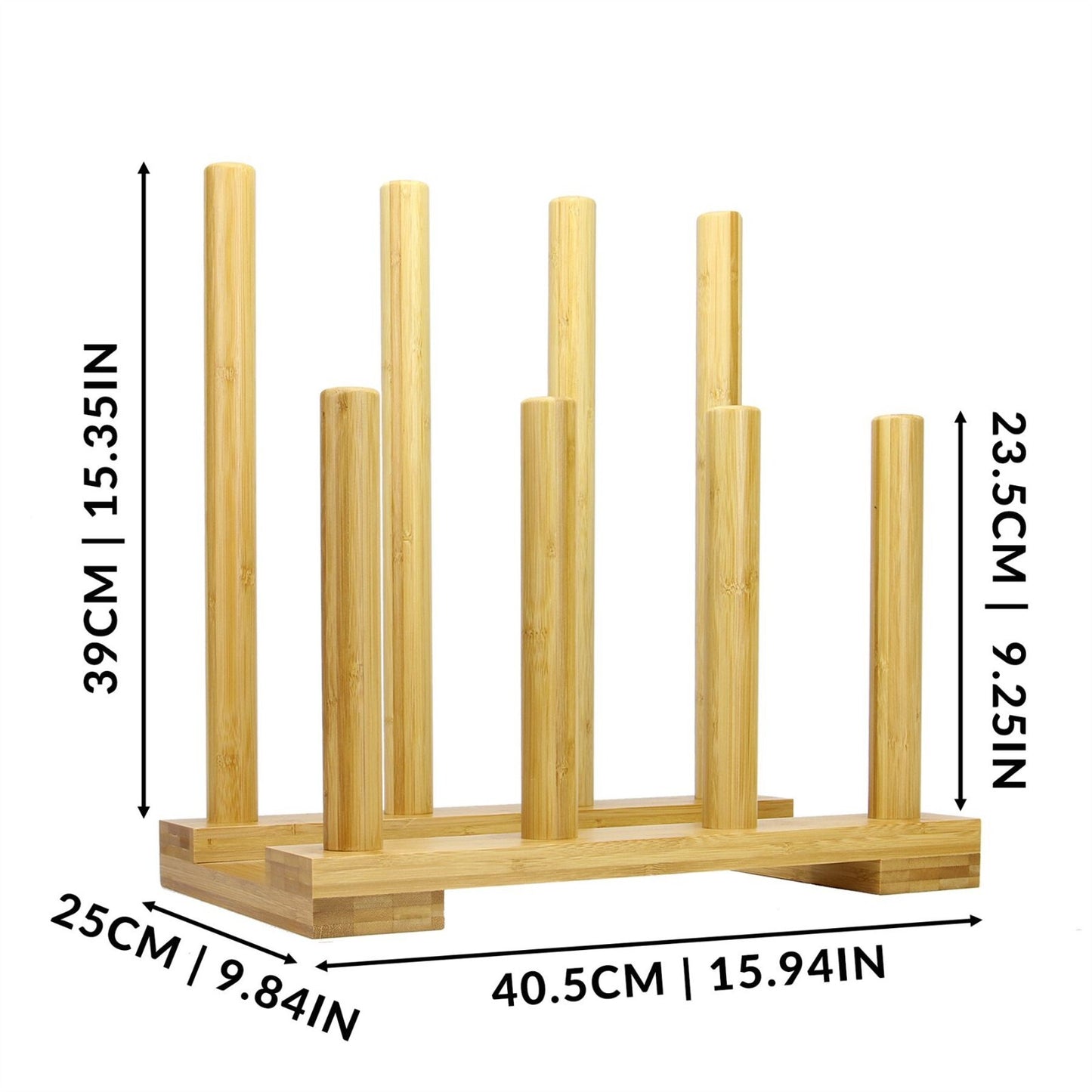 Bamboo Boot Storage Rack