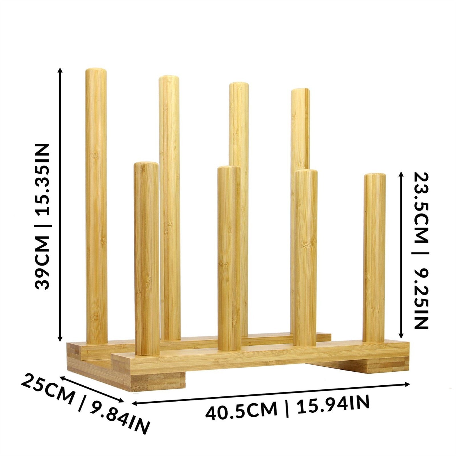 Bamboo Boot Storage Rack