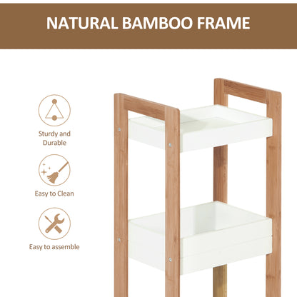 3-Tier Bamboo Shelf