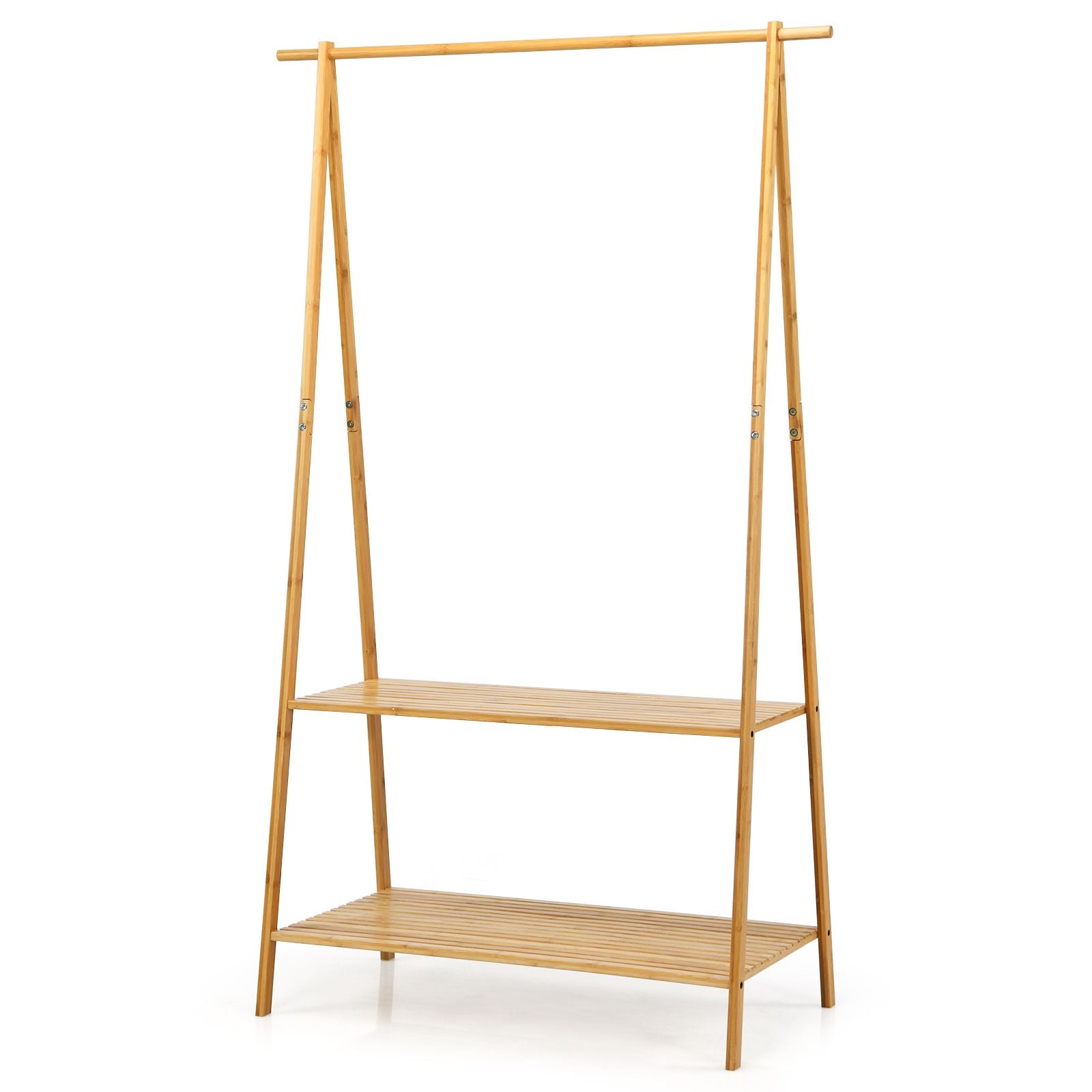 Bamboo Clothing Rack