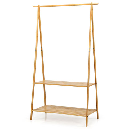 Bamboo Clothing Rack