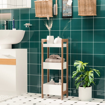 3-Tier Bamboo Shelf