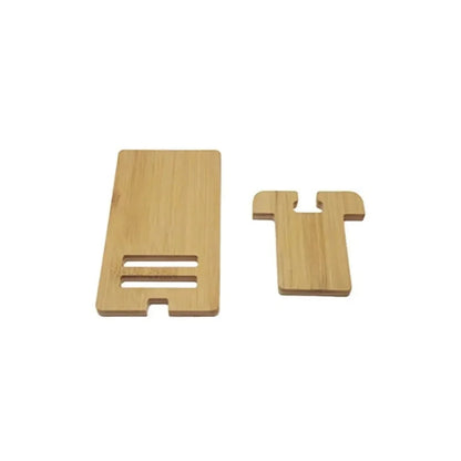 Bamboo Desktop Smartphone Charging Stand