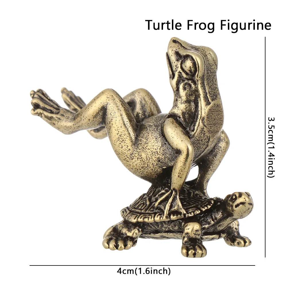 Retro Frog Incense Burner Statue